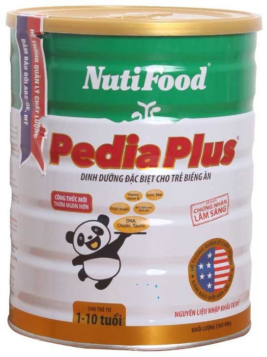 Hình ảnh sữa Nuti Pedia Plus chính hãng từ NutiFood