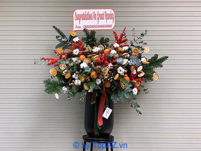 Địa chỉ vàng đặt hoa chúc mừng khai trương chất lượng tại TP.HCM