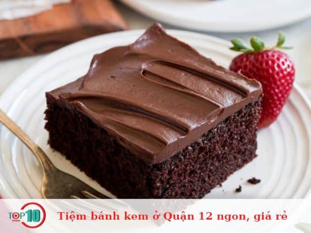 Tiệm bánh kem Quận 12 ngon miệng, giá mềm, được nhiều người yêu thích