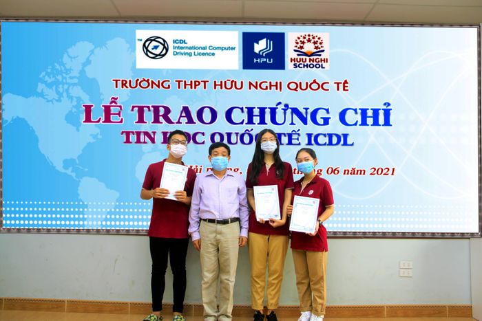 Hình ảnh ấn tượng về THPT Hữu Nghị Quốc tế