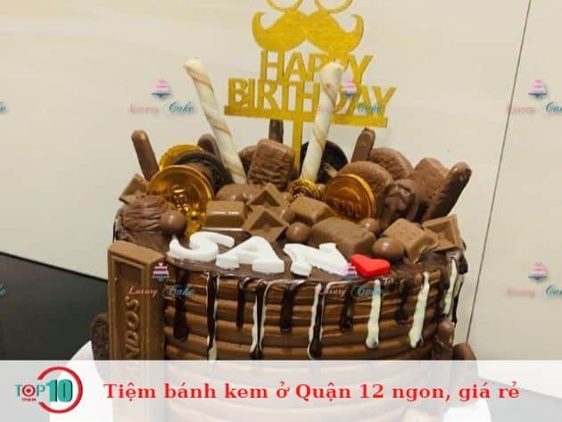 Tiệm bánh kem Quận 12 ngon tuyệt, giá cực mềm