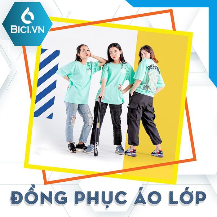 Ảnh mẫu áo đồng phục BICI 1
