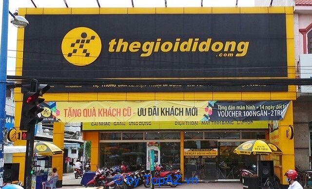 Cửa hàng điện thoại di động tại Quận 12
