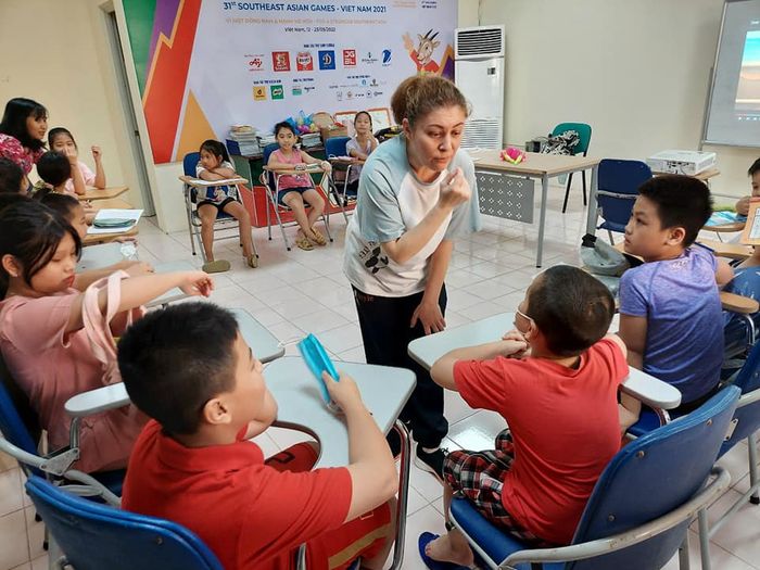 Không gian học tập hiện đại tại Trung tâm Ngoại Ngữ NaDi Voice