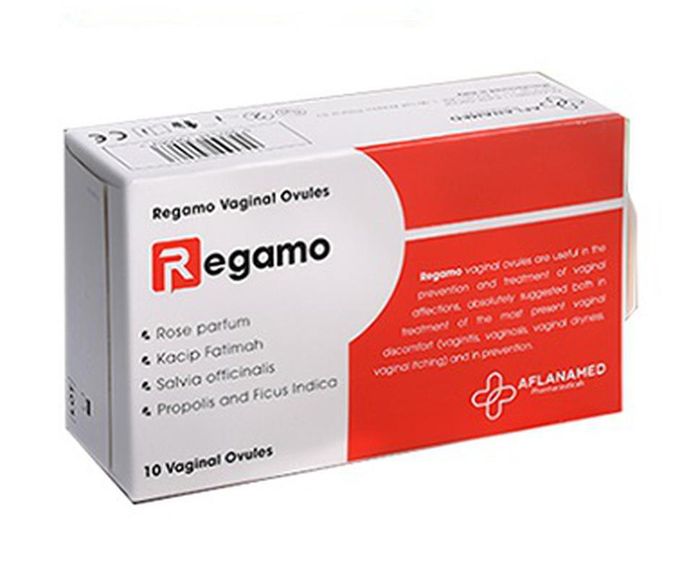 Regamo Vaginal Ovules - Hình ảnh thực tế sản phẩm chăm sóc vùng kín đẳng cấp Italy