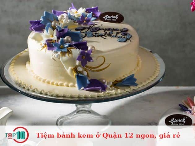 Tiệm bánh kem Quận 12 với chất lượng tuyệt vời và giá cả hợp lý