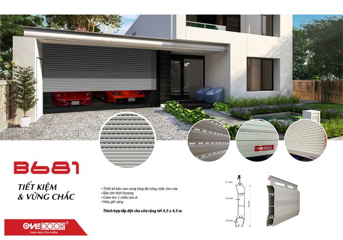 Hình ảnh cửa cuốn OneDoor 2