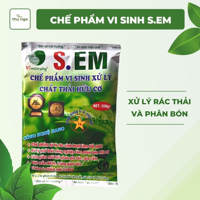 Chế phẩm vi sinh S.EM - Hình ảnh 1