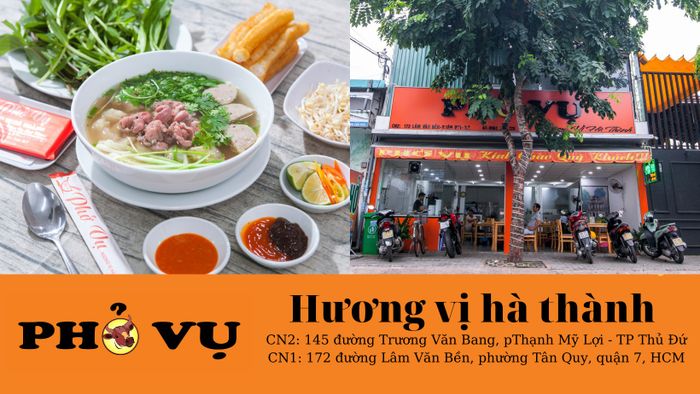 Không gian sang trọng và tô phở đặc biệt tại Phở Vụ - Hương vị Hà Thành