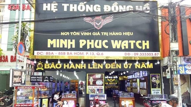 Cửa hàng đồng hồ Minh Phúc – nơi hội tụ những mẫu đồng hồ nổi bật, chất lượng tuyệt vời