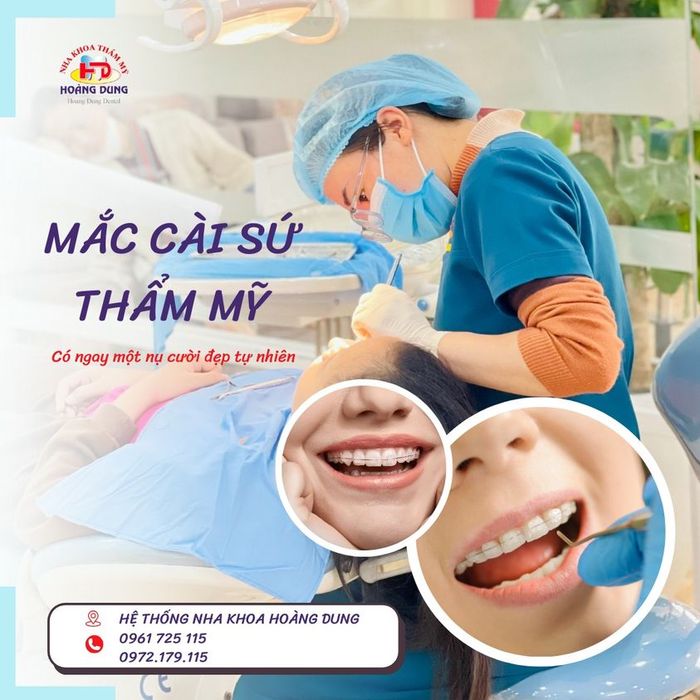 Không gian hiện đại tại Nha khoa Thẩm mỹ Hoàng Dung