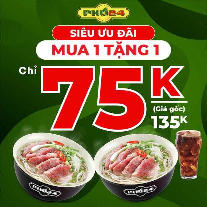 Hình ảnh không gian ấm cúng tại Phở 24