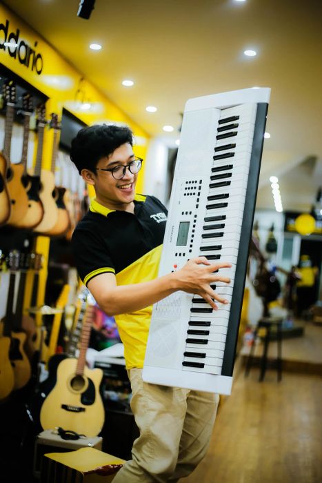 Không gian trải nghiệm đa dạng nhạc cụ tại TYGY Music - Ảnh 3