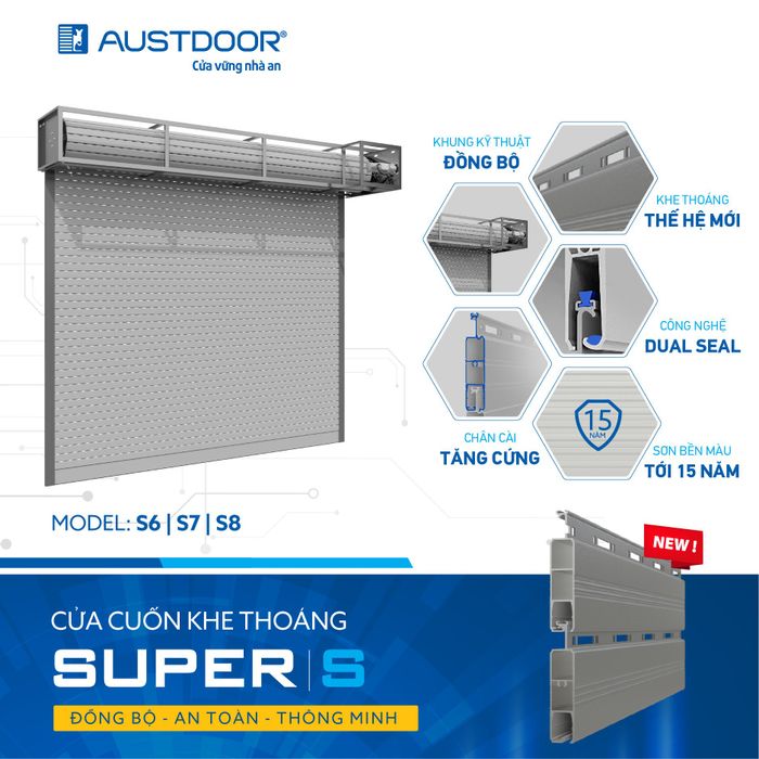 Hình ảnh cửa cuốn Austdoor 2