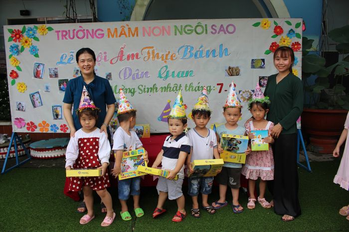 Hình ảnh lớp học hiện đại tại Trường Mầm Non Ngôi Sao Đồng Tháp