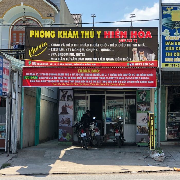Hình ảnh không gian hiện đại tại Phòng Khám Thú Y Petshop Hiền Hòa