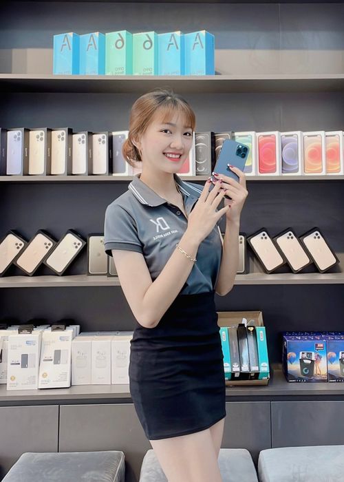 Không gian trưng bày hiện đại tại DK Mobile