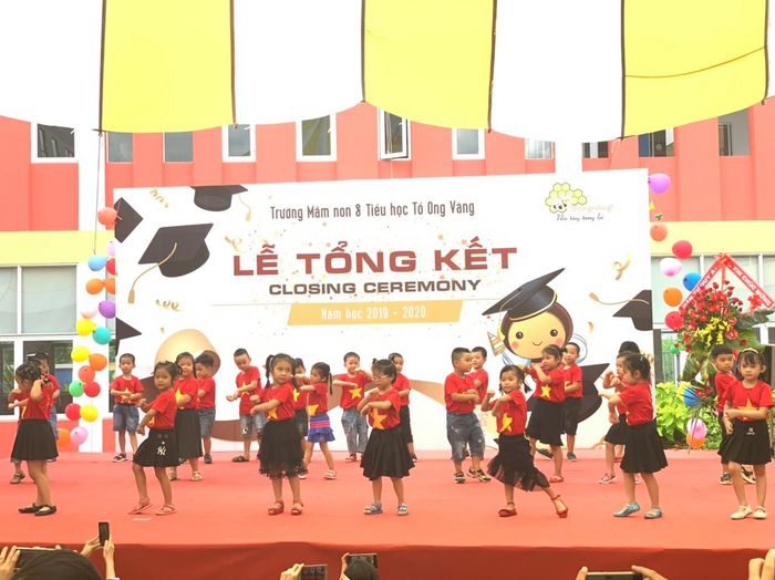 Hình ảnh lớp học sáng tạo tại Mầm non Tổ Ong Vàng