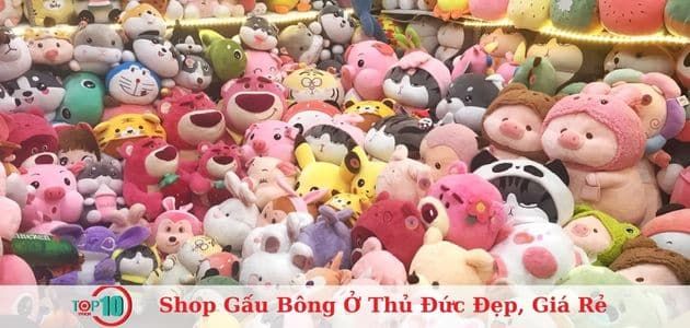 Thế Giới Gấu Bông - Thiên đường của những món quà yêu thương