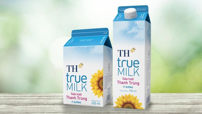 Hình ảnh sản phẩm sữa tươi TH True Milk cao cấp