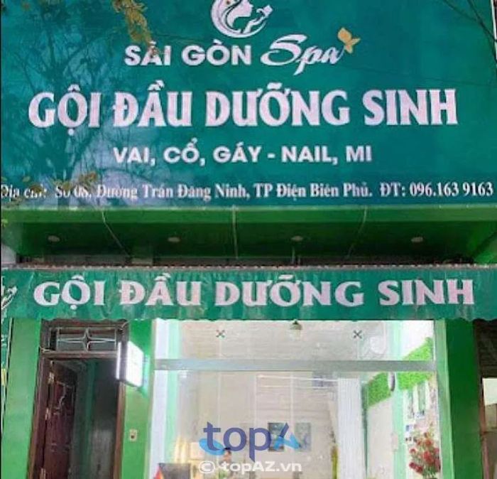 Sài Gòn Spa - Gội Đầu Dưỡng Sinh nổi bật tại TP. Điện Biên Phủ