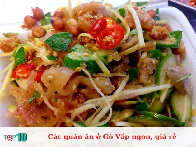 Khám phá những quán ăn ngon, giá hợp lý tại Gò Vấp.