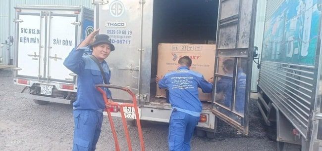 Xe vận chuyển miễn phí của Điện Máy Sài Gòn – Dịch vụ tận tâm, hỗ trợ khách hàng nhanh chóng và tiện lợi