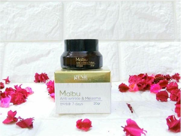 Kem Trị Nám Genie Maibu Anti Wrinkle 7 Days ảnh 2
