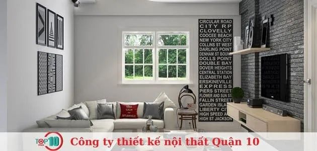 Danh sách 7 công ty thiết kế nội thất hàng đầu tại Quận 10, TPHCM, giúp bạn dễ dàng lựa chọn đơn vị uy tín và phù hợp với nhu cầu.
