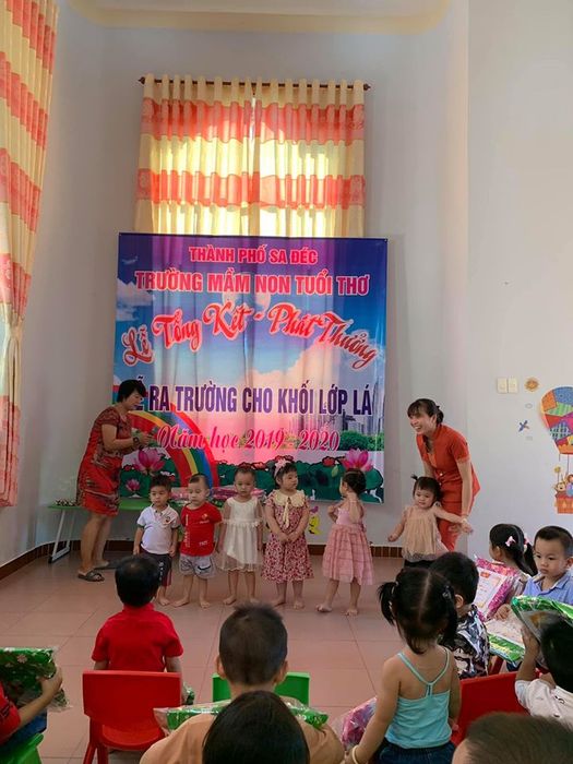 Hình ảnh lớp học hiện đại tại Trường Mầm Non Tuổi Thơ
