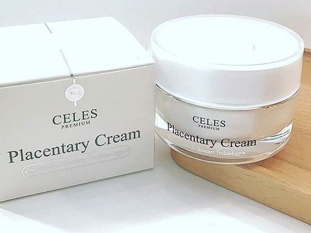 Kem dưỡng trắng da trị nám Celes Placentary Cream ảnh 2