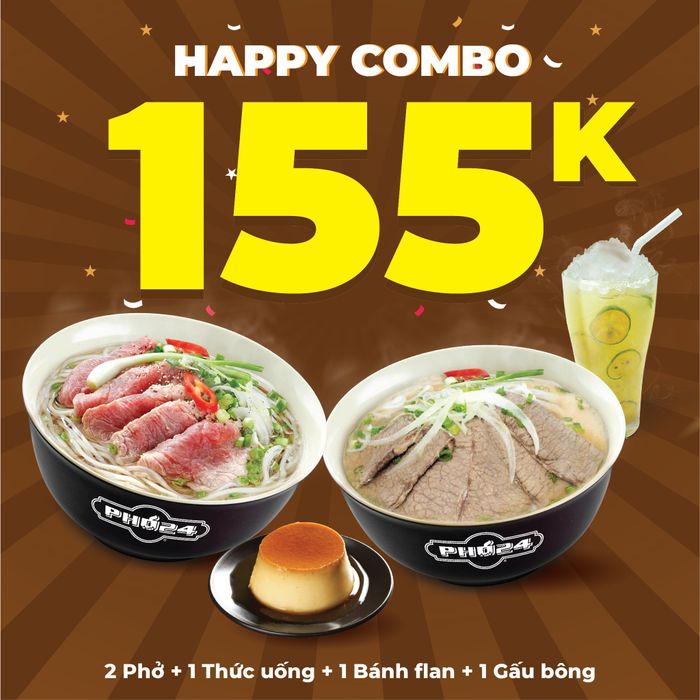 Hình ảnh tô phở thơm ngon tại Phở 24