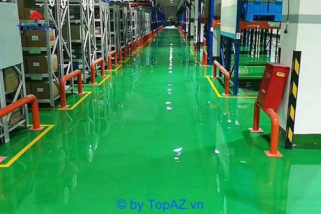 Thi công sơn Epoxy nhà xưởng chuyên nghiệp tại Tây Ninh