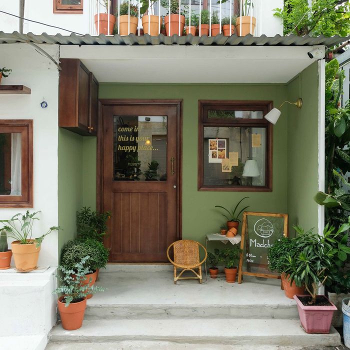 Không gian xanh mát tại Madchen Cafe - Ảnh 1