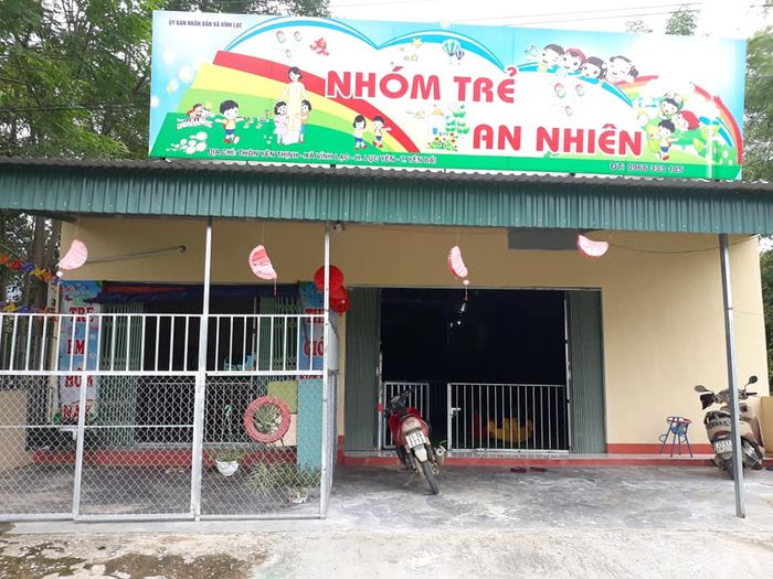 Hình ảnh không gian ấm cúng tại Nhóm trẻ An Nhiên