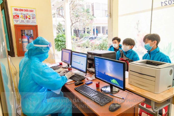 Toàn cảnh Bệnh Viện Đa Khoa Quốc Tế Hải Phòng