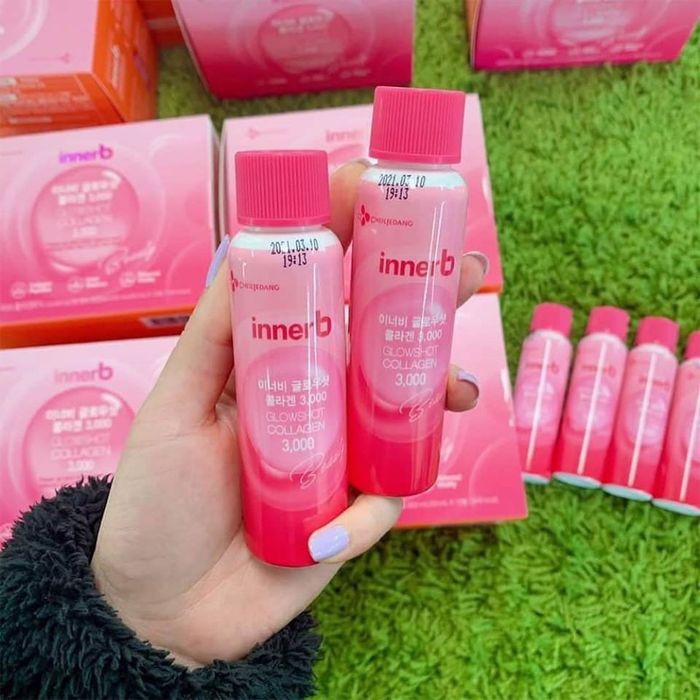 Hình ảnh chai Innerb Glowshot Collagen 3000mg sang trọng