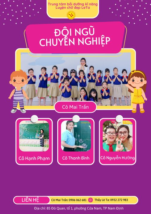 Hình ảnh Trung tâm BDKN luyện chữ đẹp LeTa 2