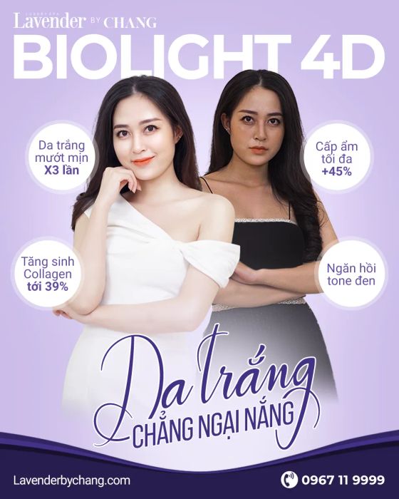 Hình ảnh quy trình tắm trắng công nghệ cao tại Lavender By Chang