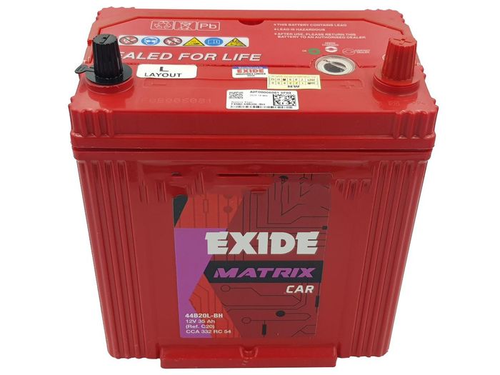 Ảnh minh họa Ắc quy Exide 2