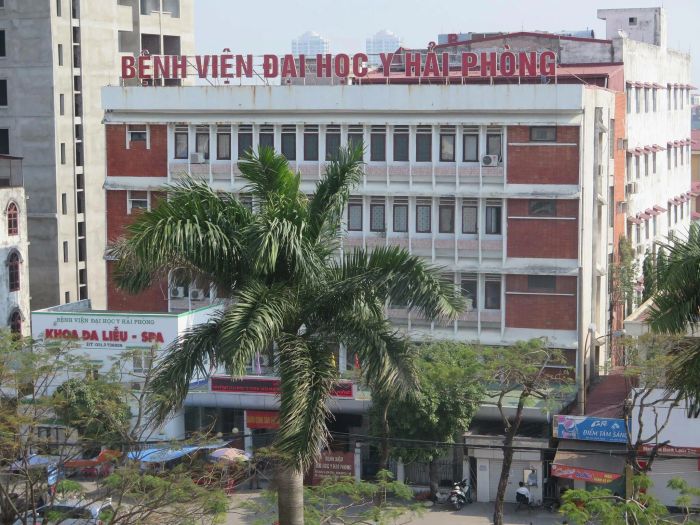 Hình ảnh Bệnh viện Đại học Y Hải Phòng