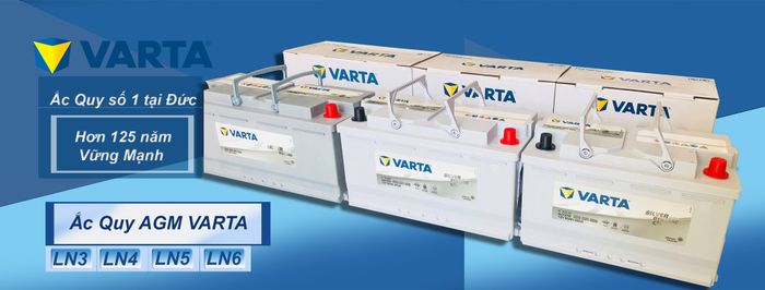 Ảnh minh họa Ắc quy Varta 1
