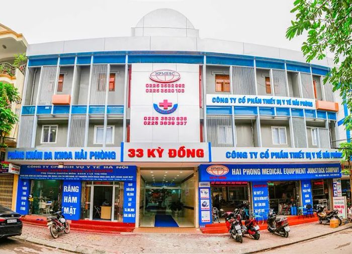 Không gian hiện đại tại Phòng khám Đa khoa Hải Phòng