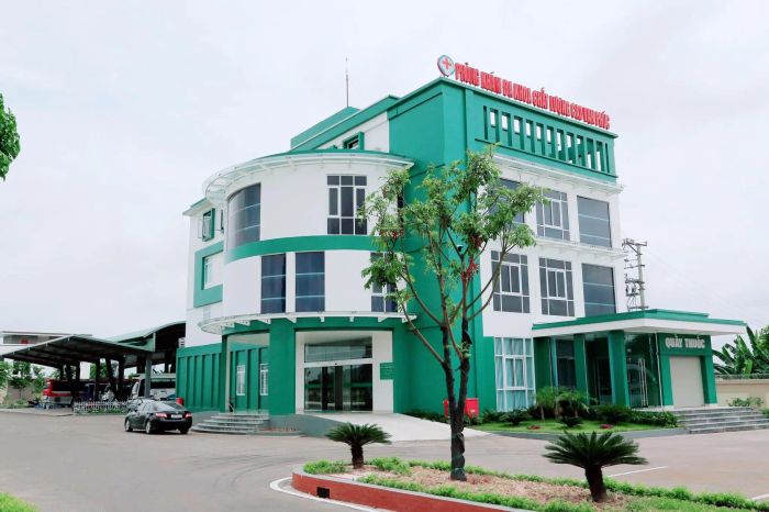Cơ sở vật chất hiện đại tại Phòng Khám Đa Khoa Vạn Phúc