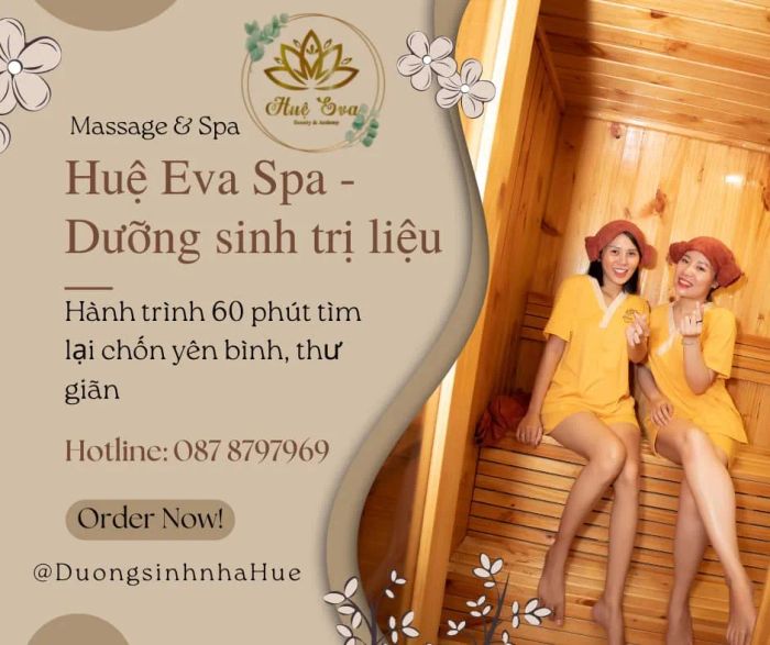 Trải nghiệm thư giãn đẳng cấp tại Huệ Eva Spa - Ảnh 2