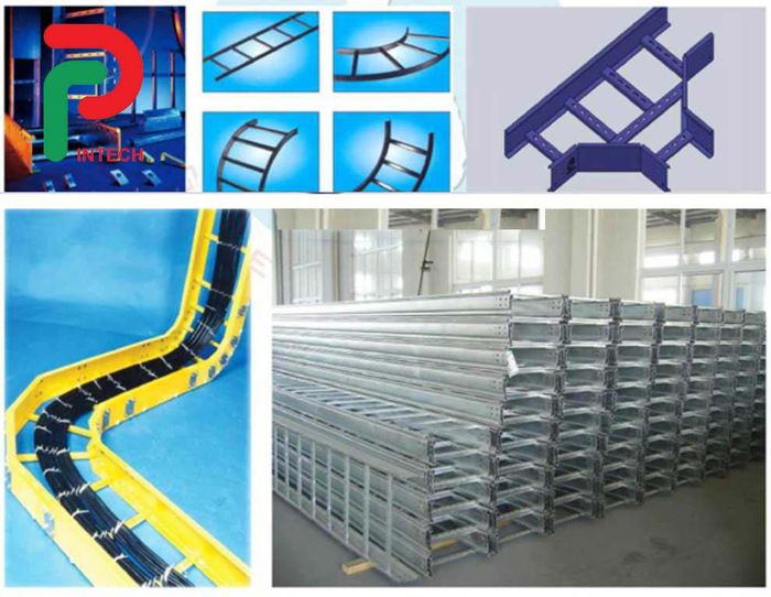 Hình ảnh nhà xưởng và sản phẩm thang máng cáp của Công Ty TNHH Kỹ Thuật Phúc Long Intech
