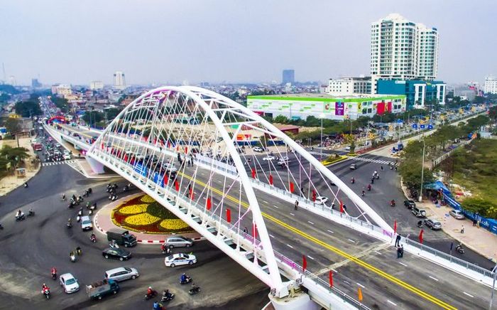 Toàn cảnh cảng Hải Phòng nhìn từ trên cao