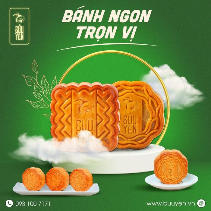 Bánh Trung Thu Yến Sào Bửu Yến - Sắc màu trăng rằm