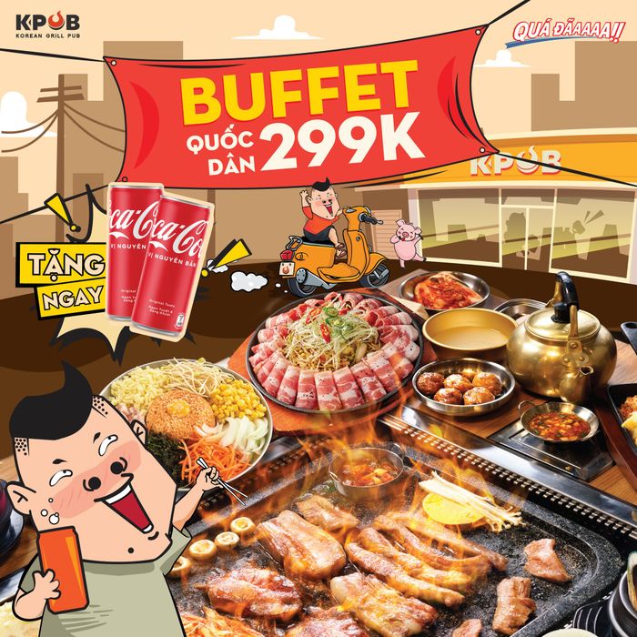 K-Pub - Korean Grill Pub - Bữa tiệc nướng kiểu Hàn đích thực