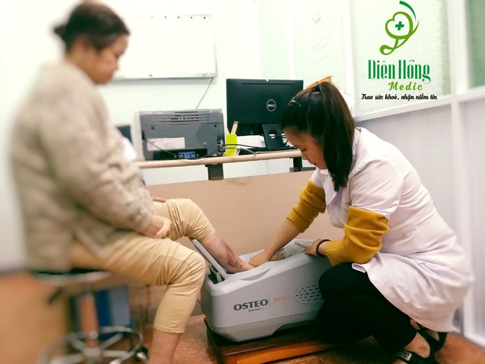 Phòng siêu âm hiện đại với công nghệ 4D/5D tại Diên Hồng Medic